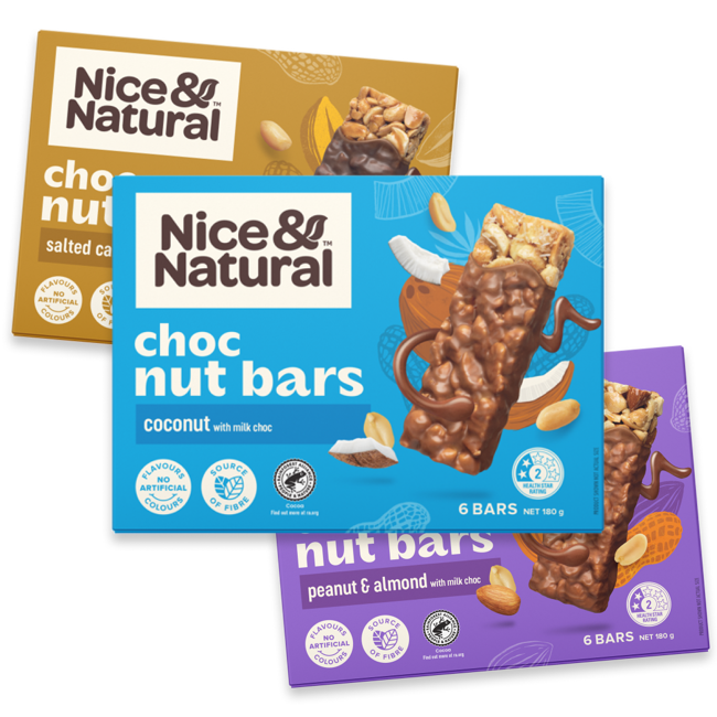 Nice & Natural Choc Nut Bars