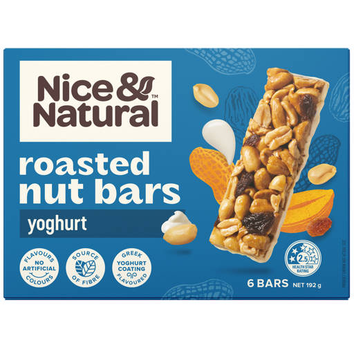 Nice & Natural Roasted Nut Bars
