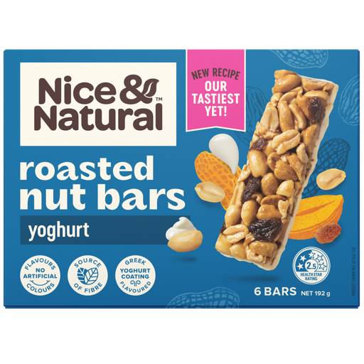 Nice & Natural Roasted Nut Bars