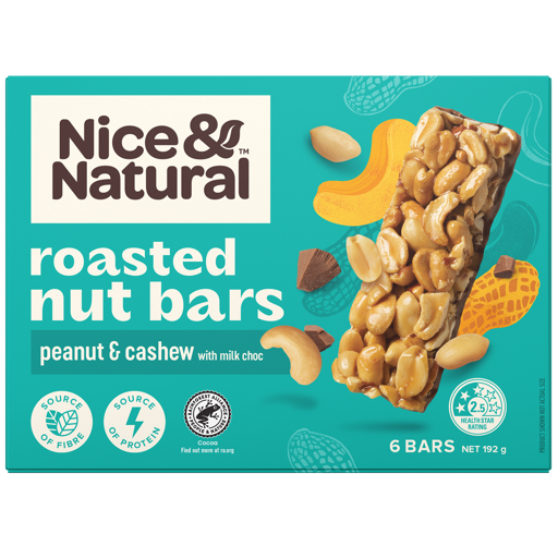 Nice & Natural Roasted Nut Bars