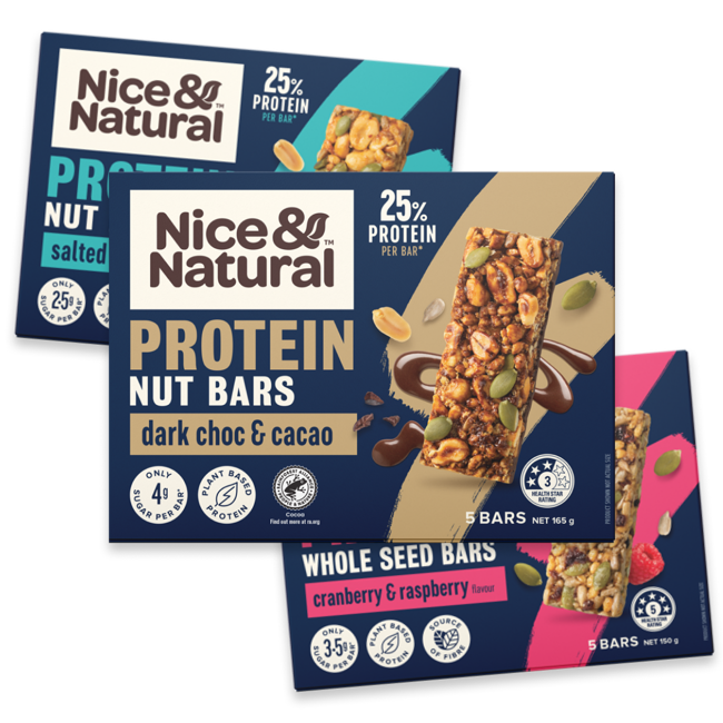 Nice & Natural Protein Bars