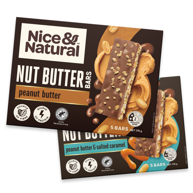 Nice & Natural Nut Butter Bars