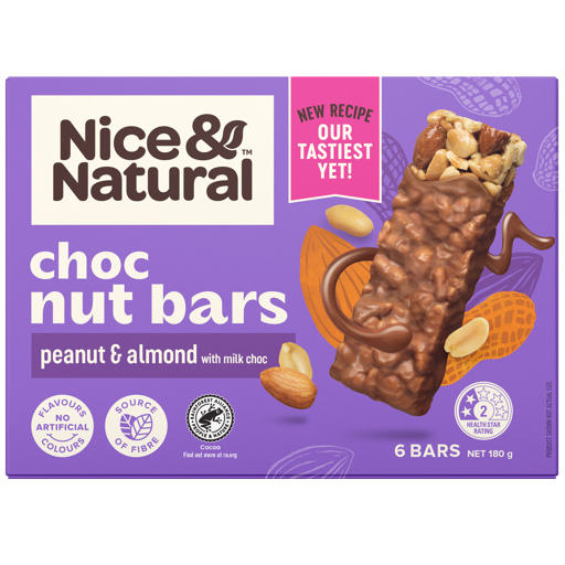 Nice & Natural Choc Nut Bars
