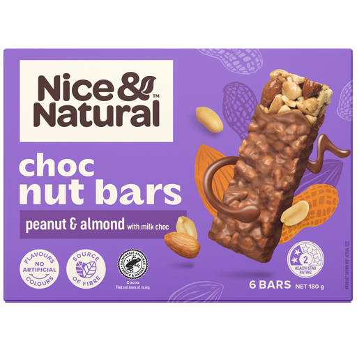 Nice & Natural Choc Nut Bars
