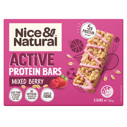 Nice & Natural Active Protein Bars