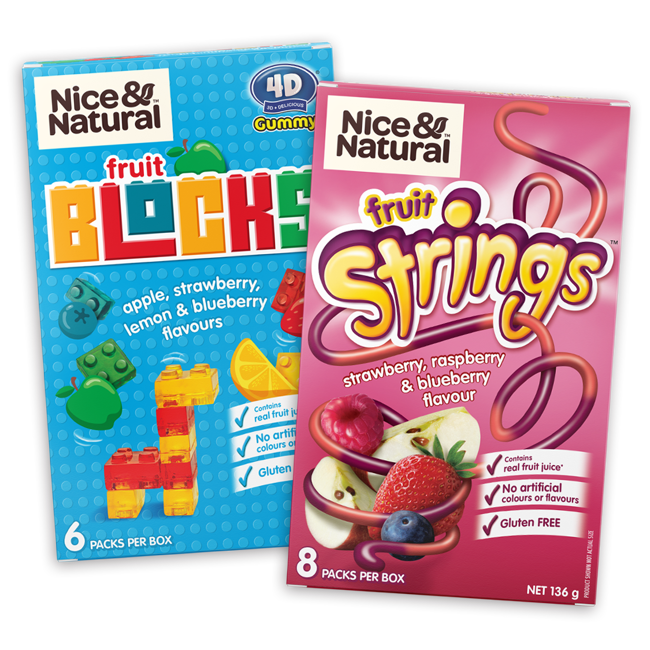 Nice & Natural Fruit Novelty